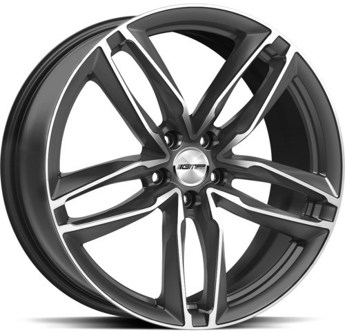 GMP WHEELS ATOM ANTRACIET GEPOLIJST 8007517021469